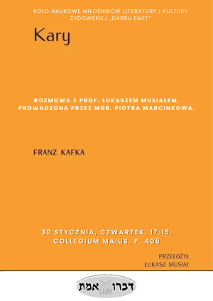 Wszystkie informacje z plakatu znajdują się w treści komunikatu.